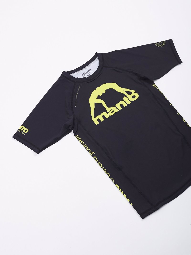 MANTO alpha RASHGUARD -black